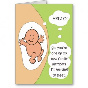 Pregnancy Announcement Card